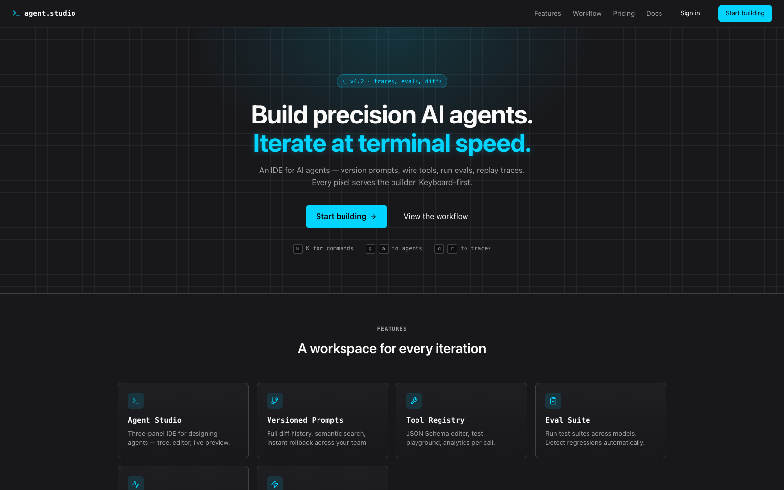 Agent Studio preview