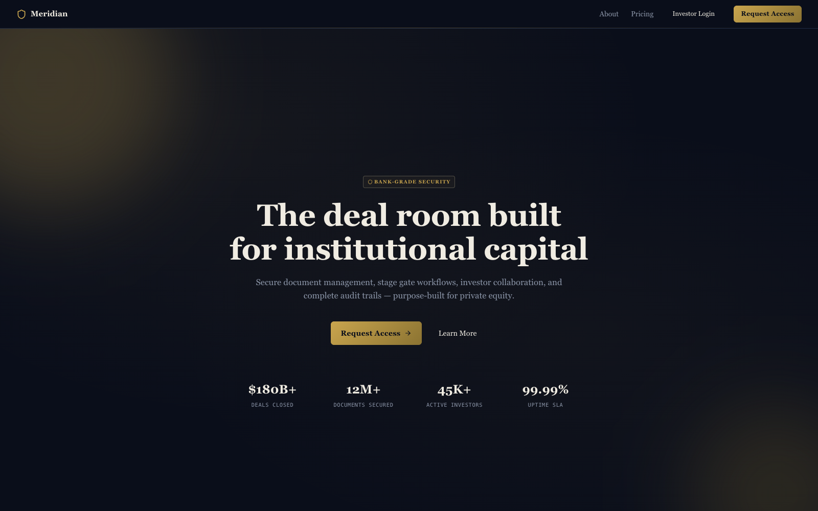 Deal Room screenshot preview