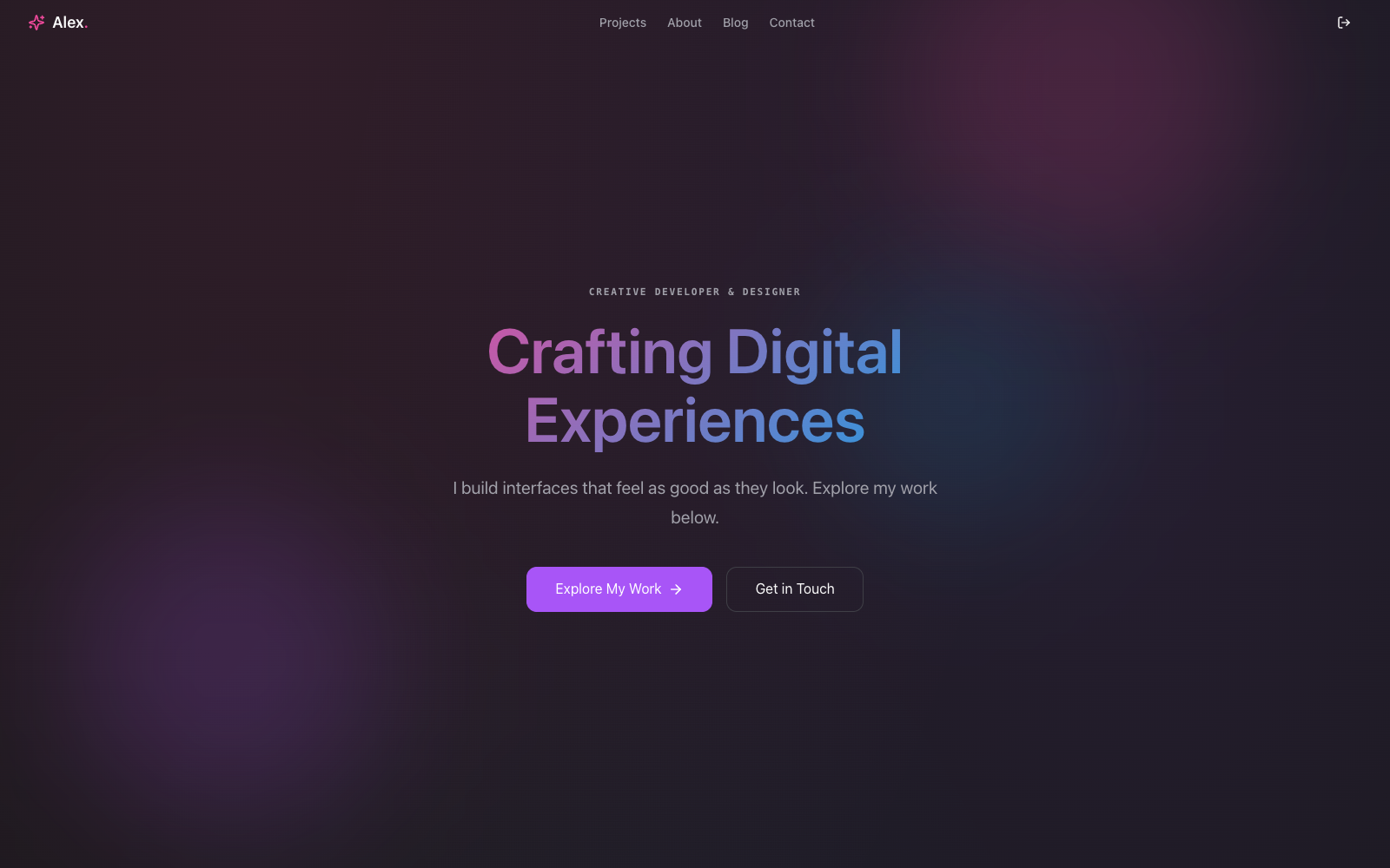 Portfolio preview