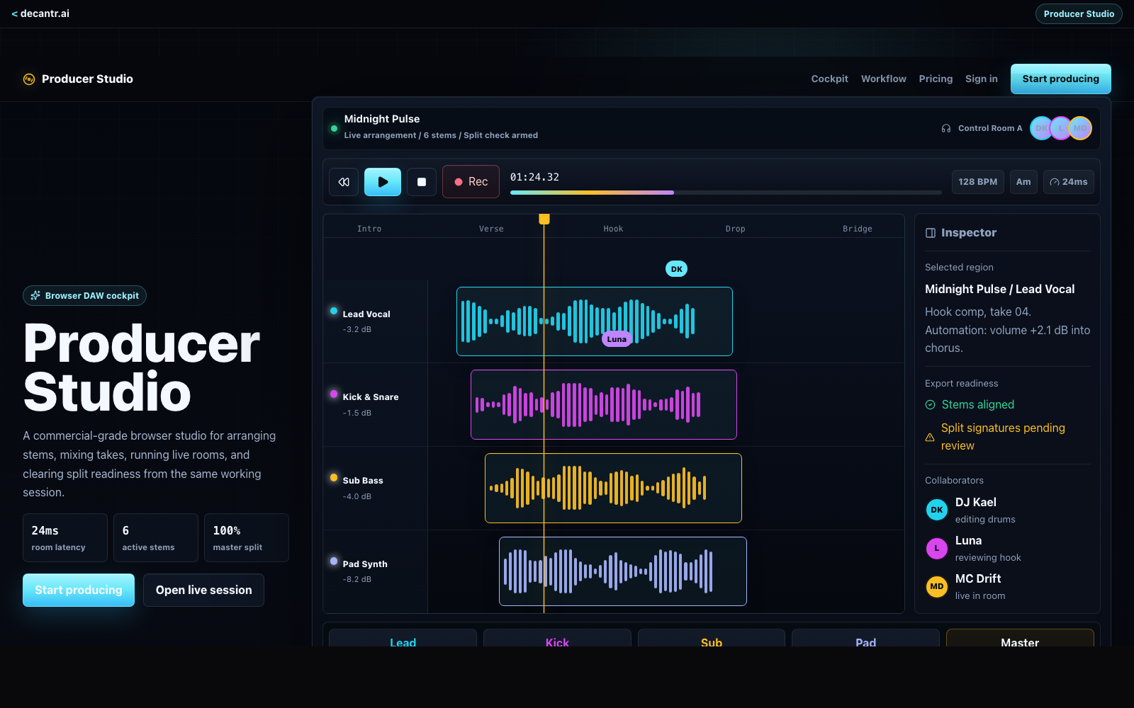 Producer Studio preview
