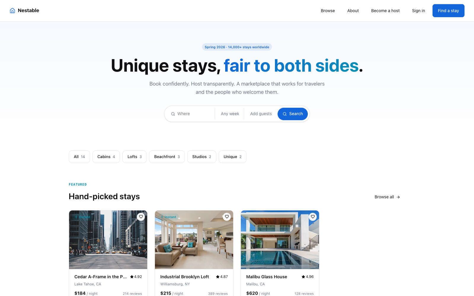 Two-Sided Marketplace screenshot preview